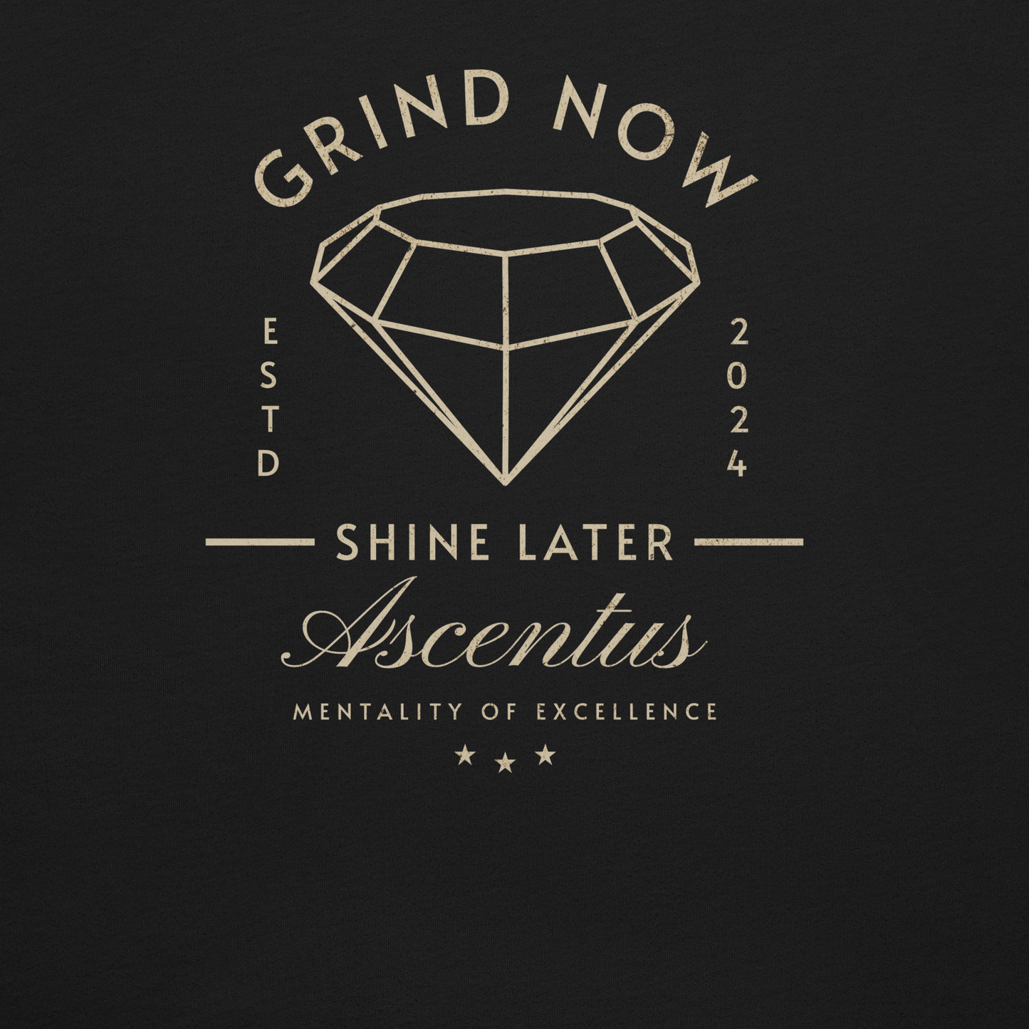 GRIND NOW SHINE LATER TEE