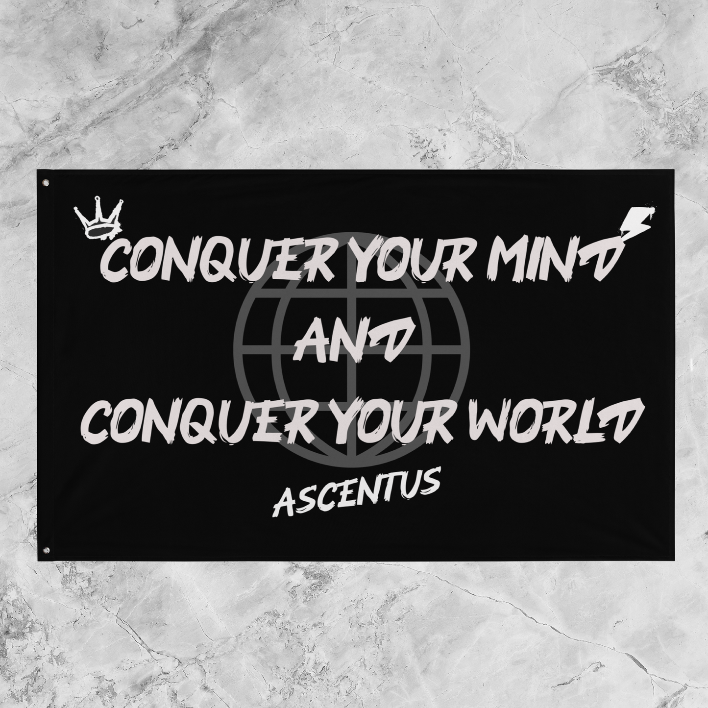 CONQER YOUR MIND FLAG